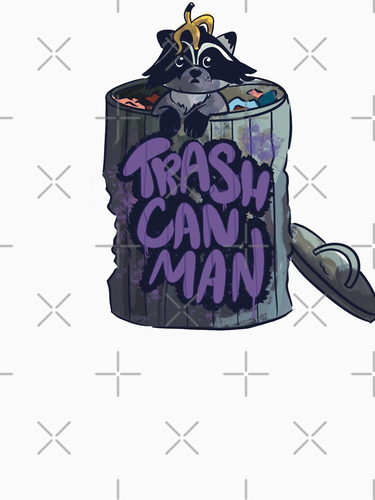 Trash Can Man Raccoon by the_langtry_art_logs T-Shirts, Hoodie, Sweatshirt | BlankRebels.com (Image 3)