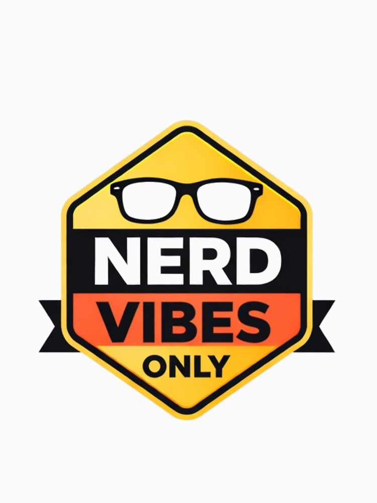 Nerd Vibes Only – Smart Student Lifestyle Design by Amr Darwish Graphic designer T-Shirts, Hoodie, Sweatshirt (Image 3)