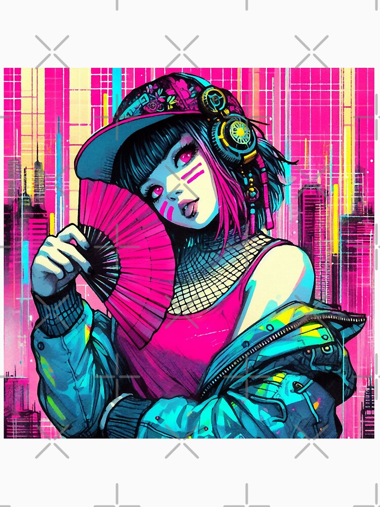 Cyberpunk Girl Fan T-Shirts, Hoodie, Sweatshirt