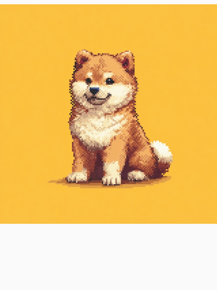 Shiba Inu Pixel Art – Cute Retro Dog T-Shirts, Hoodie, Sweatshirt