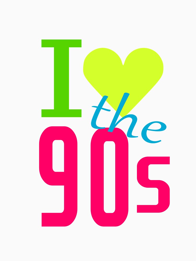 I Love the 90s by NikkiDesigns T-Shirts, Hoodie, Sweatshirt | BlankRebels.com (Image 3)