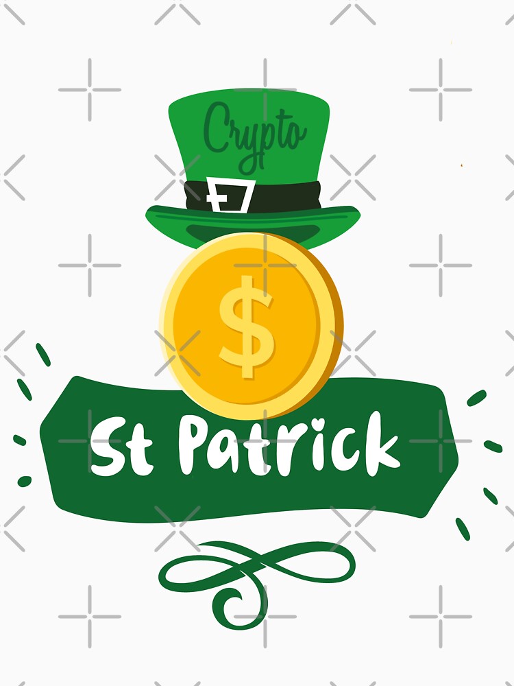 Crypto St Patricks Day by vooART T-Shirts, Hoodie, Sweatshirt | BlankRebels.com (Image 3)