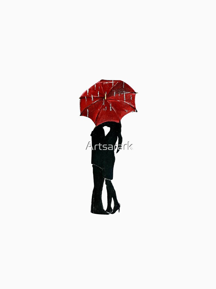 Couple with umbrella by Artsarark T-Shirts, Hoodie, Sweatshirt | BlankRebels.com (Image 3)
