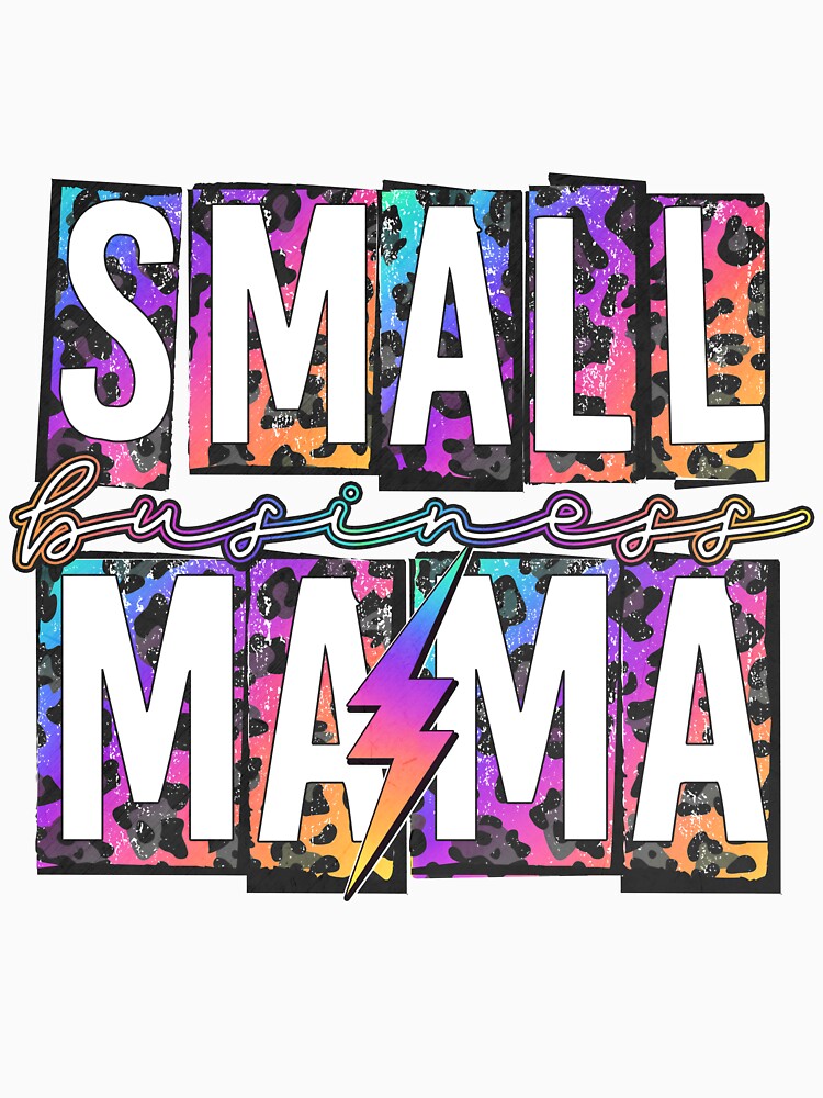 Small Business Mama Leopard Lightning, Funny Mom, Small Business Owner, Mama, Mom, Girl Boss by victorshopp... (Image 3)