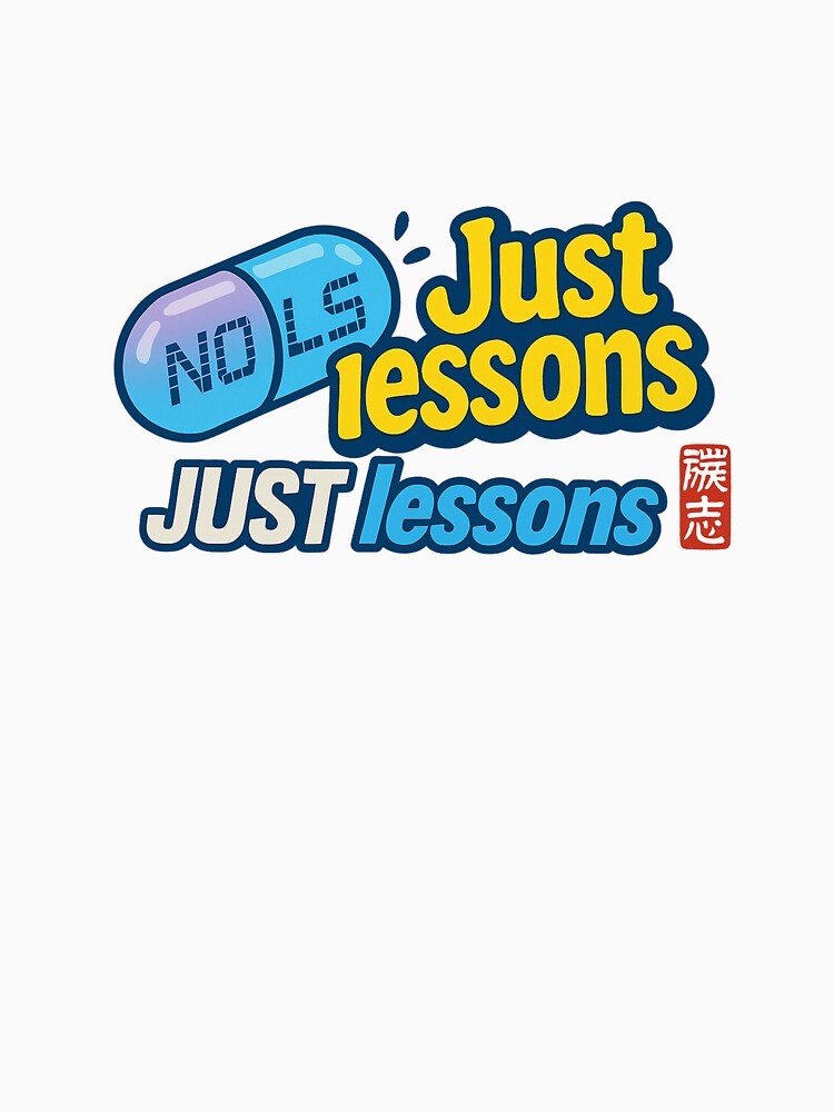 No Ls Just Lessons Shirt – Y2K Capsule Quote , Gen Z Motivational Streetwear, Retro Pop Art Digital Age... (Image 3)