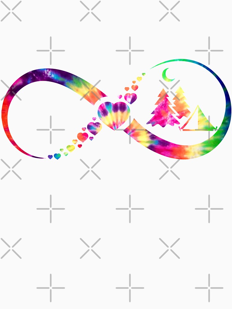 Camping Infinity tie dye by loveislovestore T-Shirts, Hoodie, Sweatshirt | BlankRebels.com (Image 3)