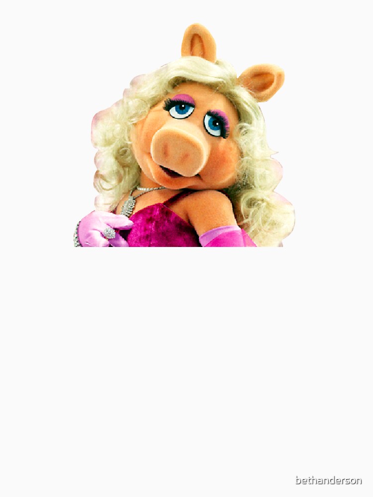 Miss Piggy Muppet 1 by bethanderson T-Shirts, Hoodie, Sweatshirt | BlankRebels.com (Image 3)