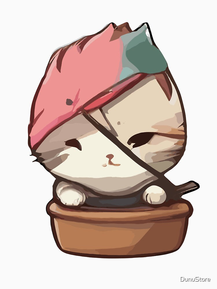 Cute Kawaii Ninja Cat Cute Face T-Shirts, Hoodie, Sweatshirt