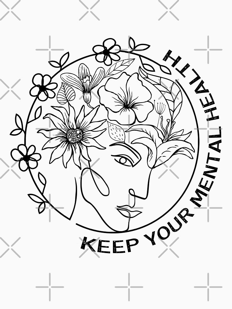 Keep Your Mental Health,cool design by MoSaid T-Shirts, Hoodie, Sweatshirt | BlankRebels.com (Image 3)