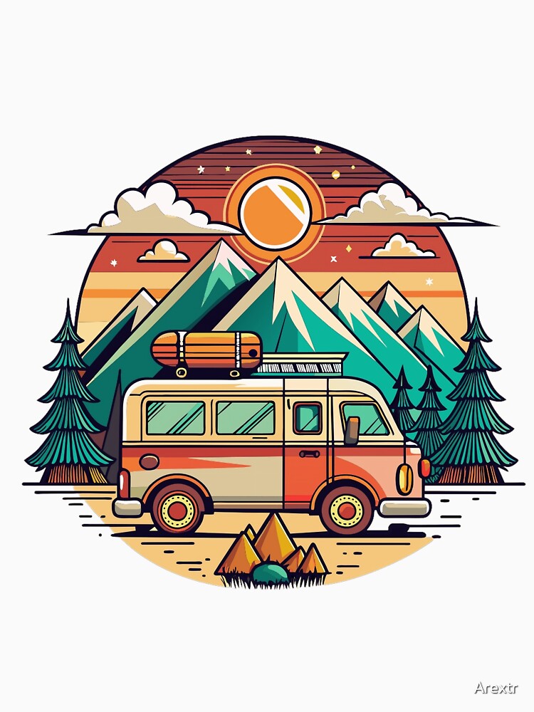 camping by Arextr T-Shirts, Hoodie, Sweatshirt | BlankRebels.com (Image 3)