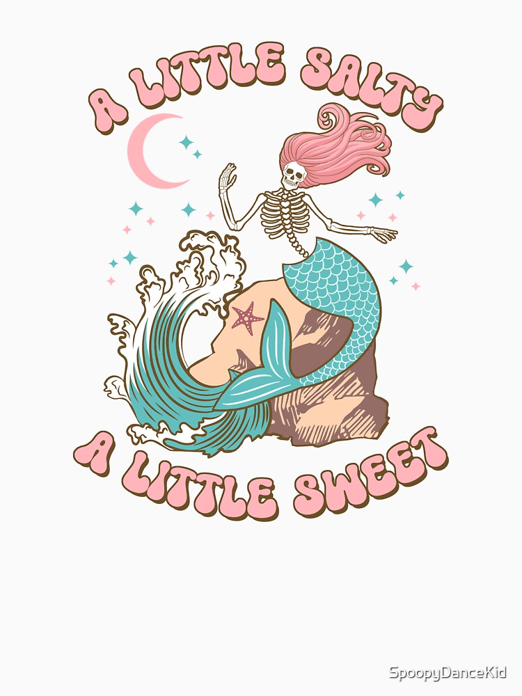 A little salty a little sweet. Skeleton Mermaid. by SpoopyDanceKid
