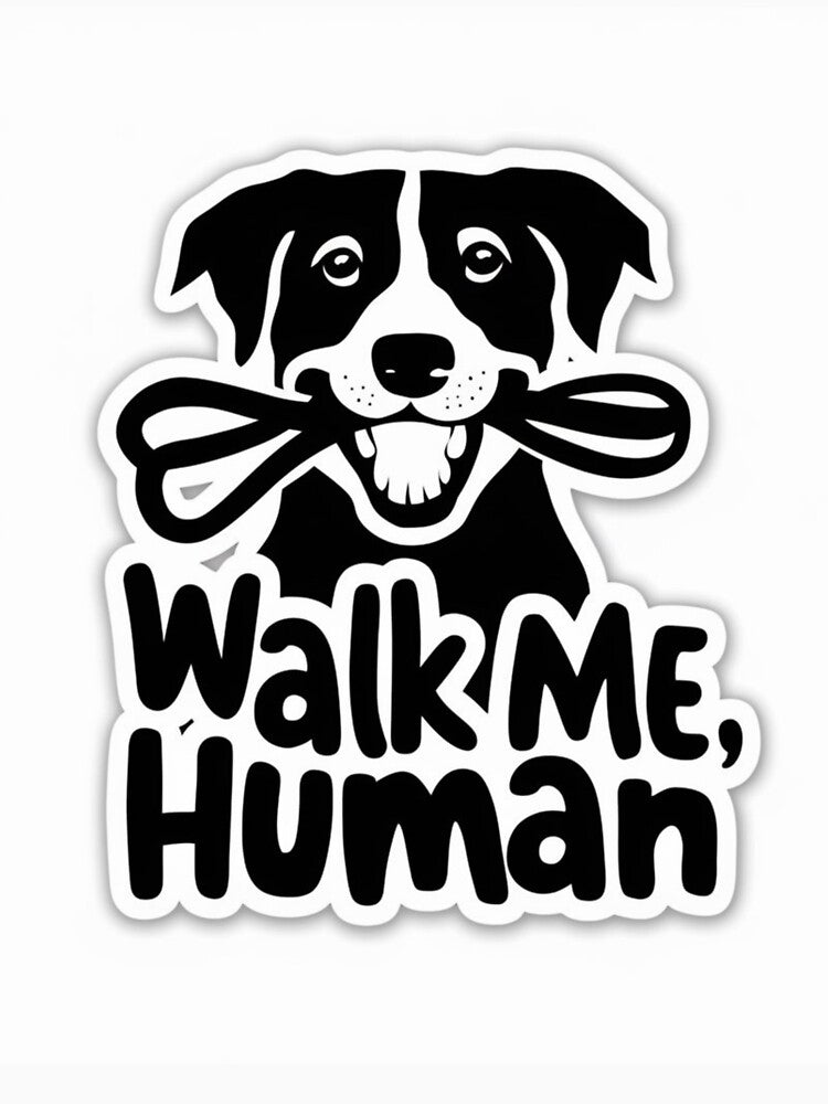 Walk Me Human Dog Lover by ArtByYunus
