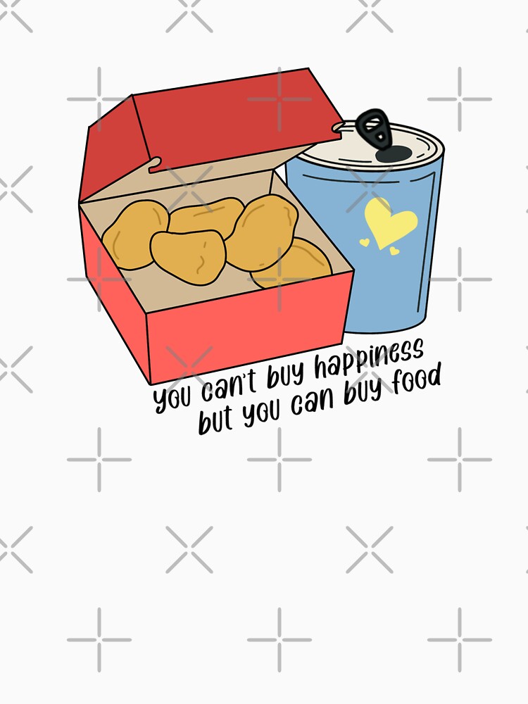 Food = happiness by designbybonnie T-Shirts, Hoodie, Sweatshirt | BlankRebels.com (Image 3)