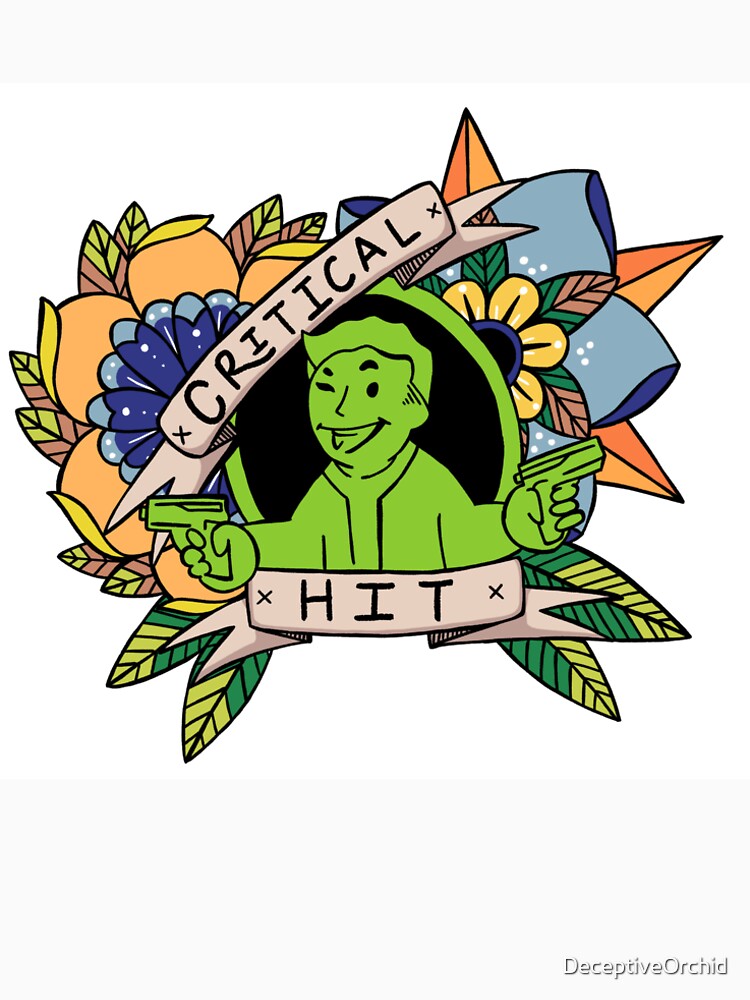 Critical Hit by DeceptiveOrchid T-Shirts, Hoodie, Sweatshirt | BlankRebels.com (Image 2)