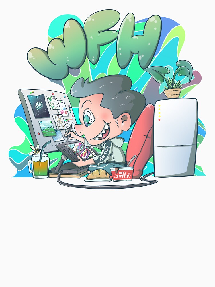 Work From Home by TonyWilim T-Shirts, Hoodie, Sweatshirt | BlankRebels.com (Image 3)