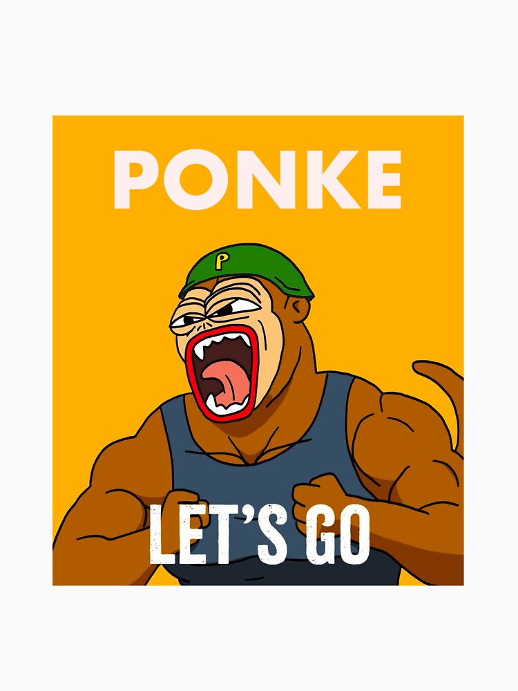 PONKE - LET’S GO by HaisterDesign T-Shirts, Hoodie, Sweatshirt | BlankRebels.com (Image 3)