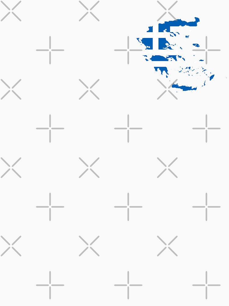 Greece Flag Map by DreamBrushy