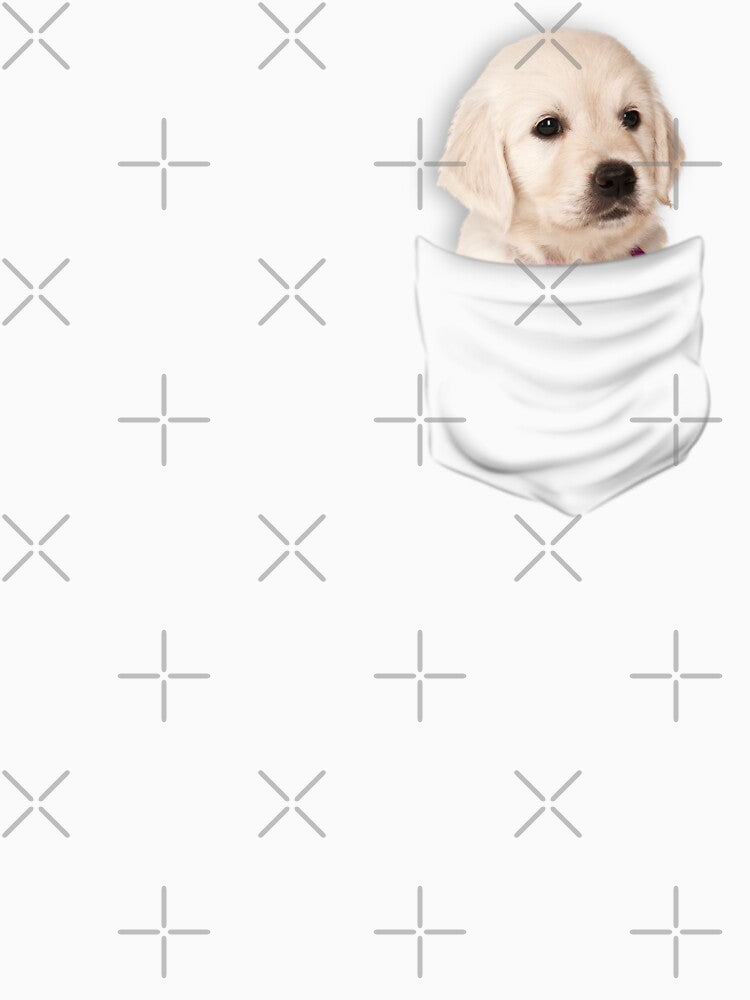 (For Bright Background) Golden In Pocket by More Cute Dogs T-Shirts, Hoodie, Sweatshirt | BlankRebels.com (Image 3)