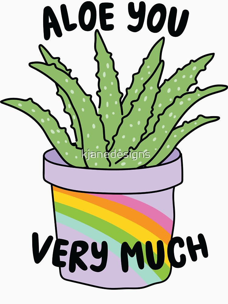 Aloe You Very Much by kjanedesigns T-Shirts, Hoodie, Sweatshirt | BlankRebels.com (Image 3)