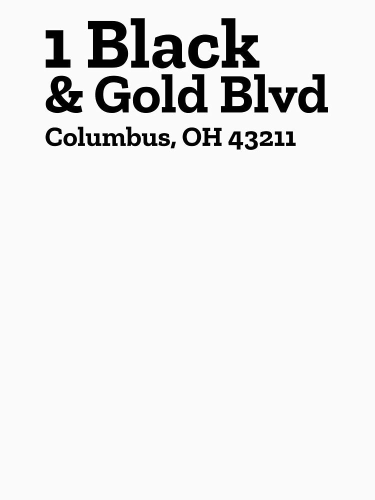 Columbus Stadium Address by The Chuck Wagon