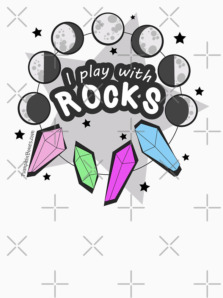 I Play with Rocks by Stacey Jean T-Shirts, Hoodie, Sweatshirt | BlankRebels.com (Image 3)
