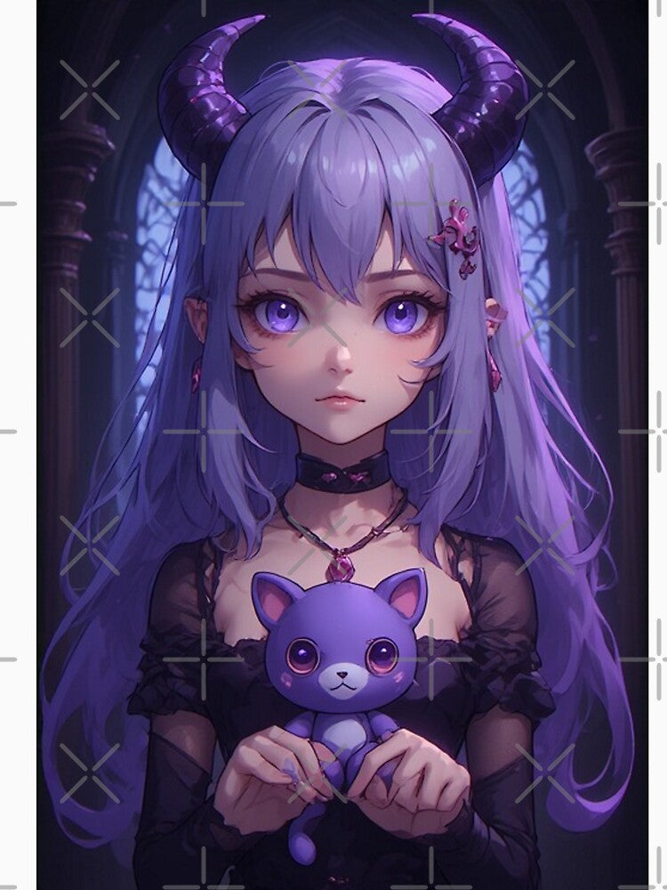 Gothic anime demon girl by ArtsJulian T-Shirts, Hoodie, Sweatshirt | BlankRebels.com (Image 3)
