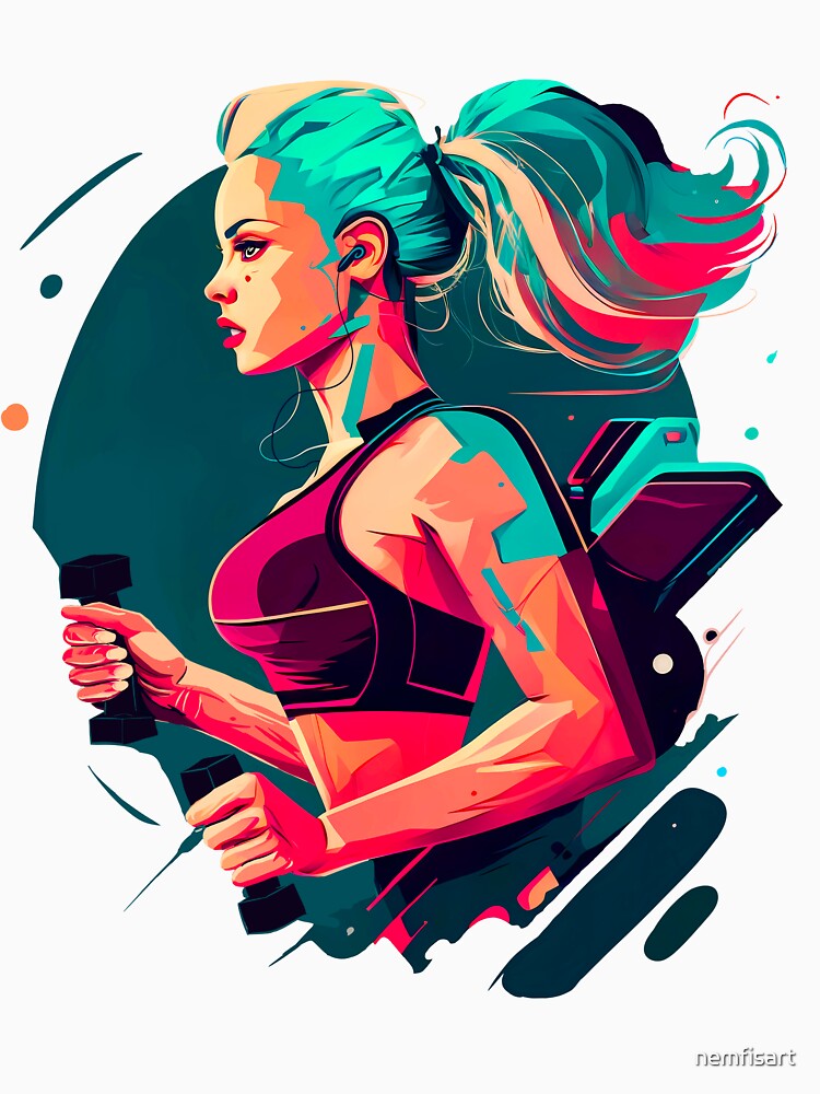 Fitness Girl T-Shirts, Hoodie, Sweatshirt