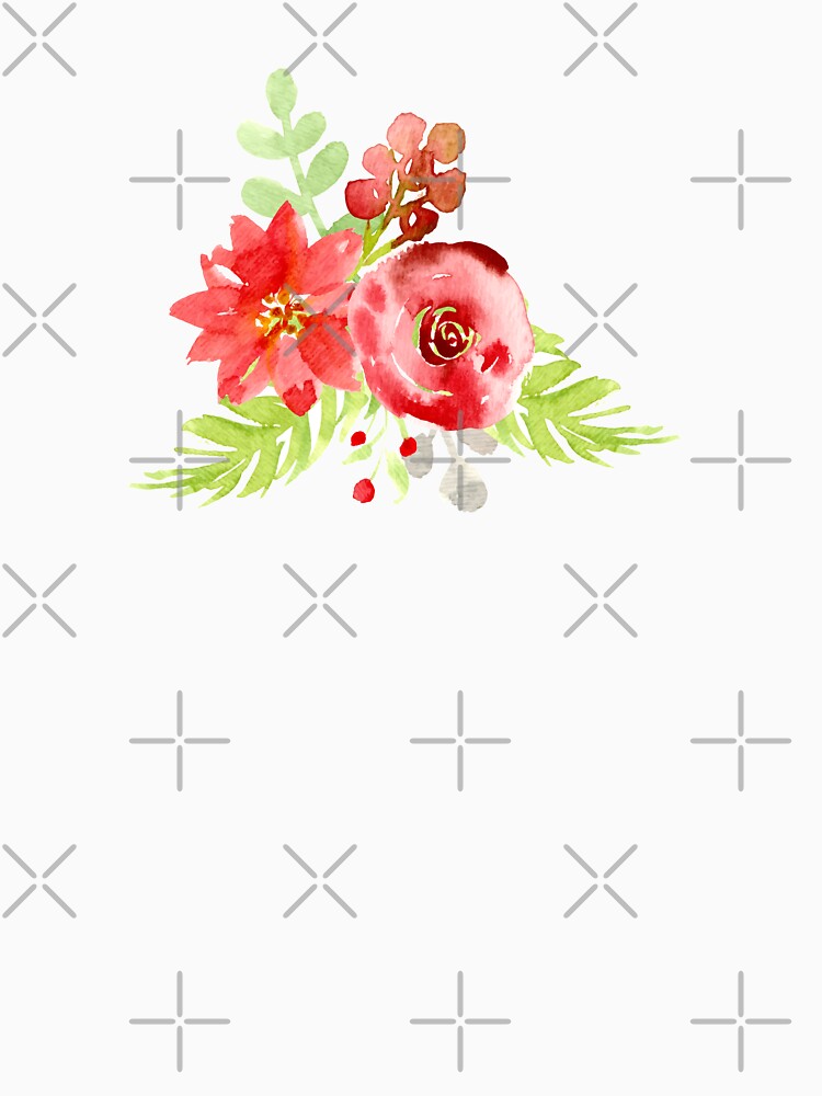 Christmas Florals by Harpley Design Studio T-Shirts, Hoodie, Sweatshirt | BlankRebels.com (Image 3)