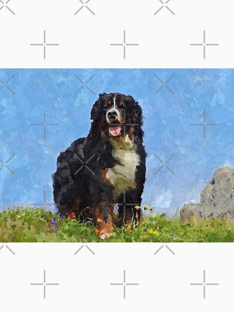 Bernese mountain dog by Rosaliartbook T-Shirts, Hoodie, Sweatshirt | BlankRebels.com (Image 3)