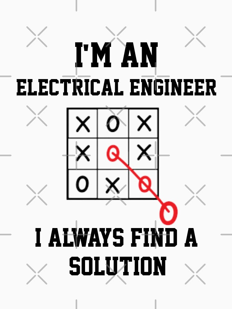 Im An Electrical Engineer I Always Find A Solution by Yay Design T-Shirts, Hoodie, Sweatshirt | BlankRebels.com (Image 3)