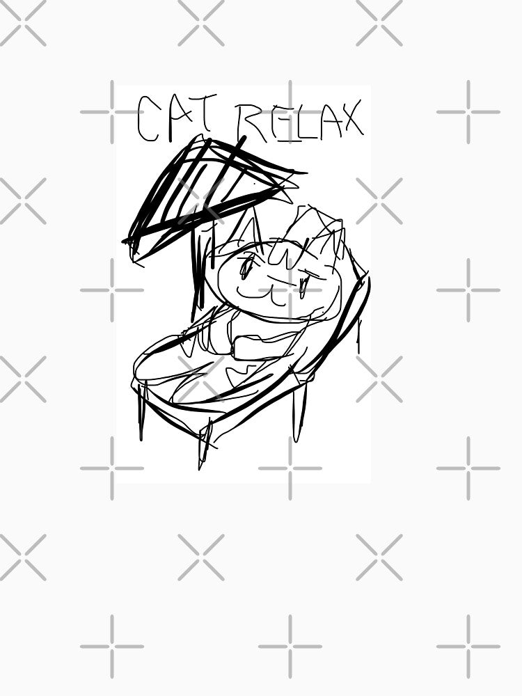 Holyshi-t Hand-draw Cat Relax Ver by ShioriArt Design