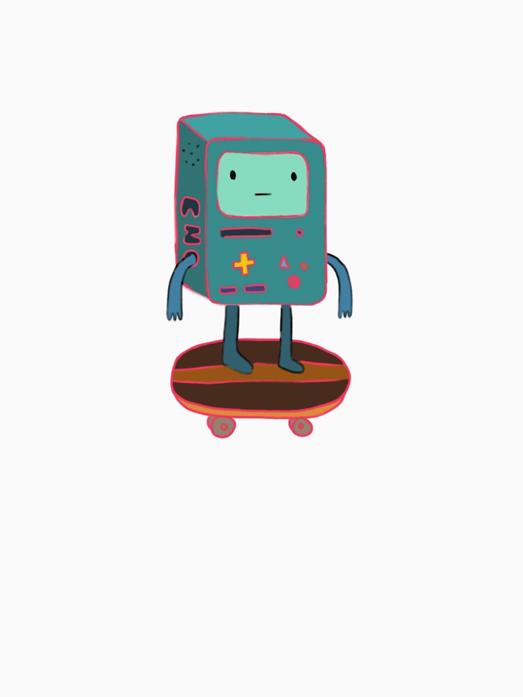 cute robot on a skateboard by aaiimmee T-Shirts, Hoodie, Sweatshirt | BlankRebels.com (Image 2)