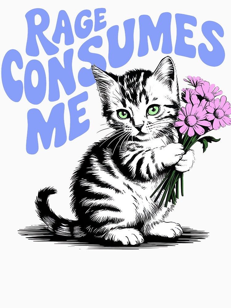 Rage Consumes Me by Angry Swan Designs T-Shirts, Hoodie, Sweatshirt | BlankRebels.com (Image 3)