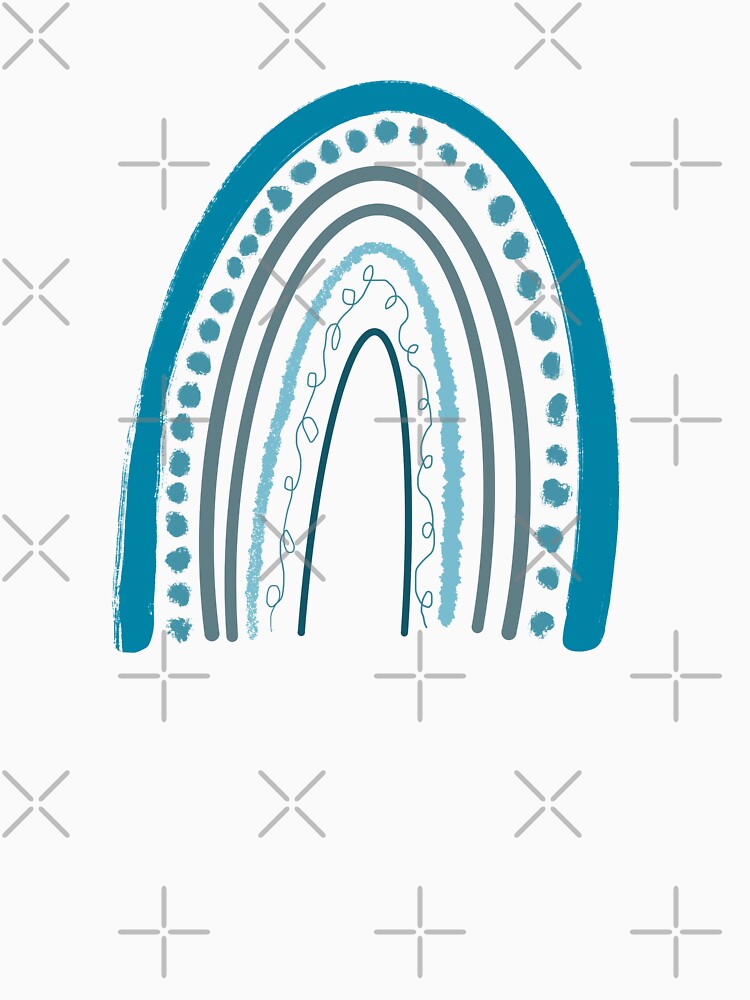 Blue rainbow by Mackenzie  Epperson T-Shirts, Hoodie, Sweatshirt | BlankRebels.com (Image 3)