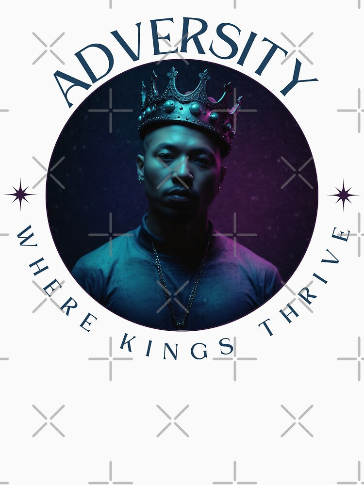Adversity, Where Kings Thrive by TheTechnoCanvas T-Shirts, Hoodie, Sweatshirt | BlankRebels.com (Image 3)