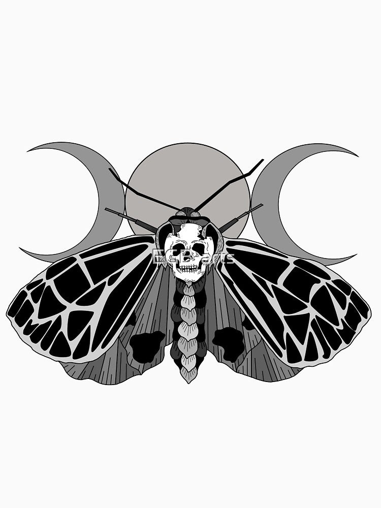 moth moon phase by EGB-arts T-Shirts, Hoodie, Sweatshirt | BlankRebels.com (Image 3)
