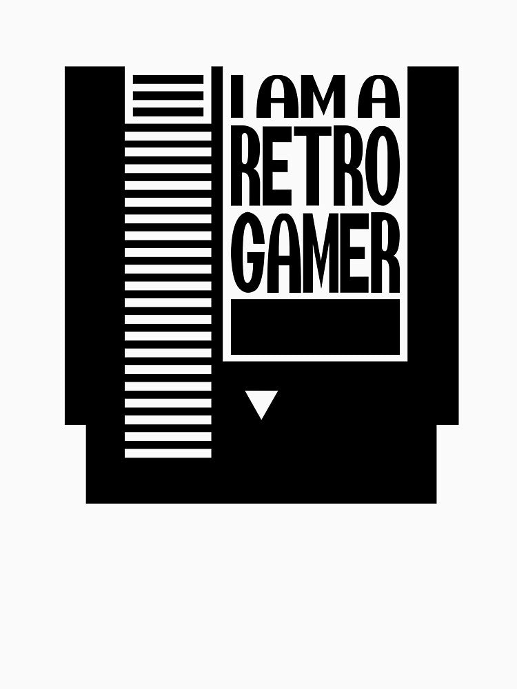 I AM A RETRO GAMER by Astrovada T-Shirts, Hoodie, Sweatshirt | BlankRebels.com (Image 3)
