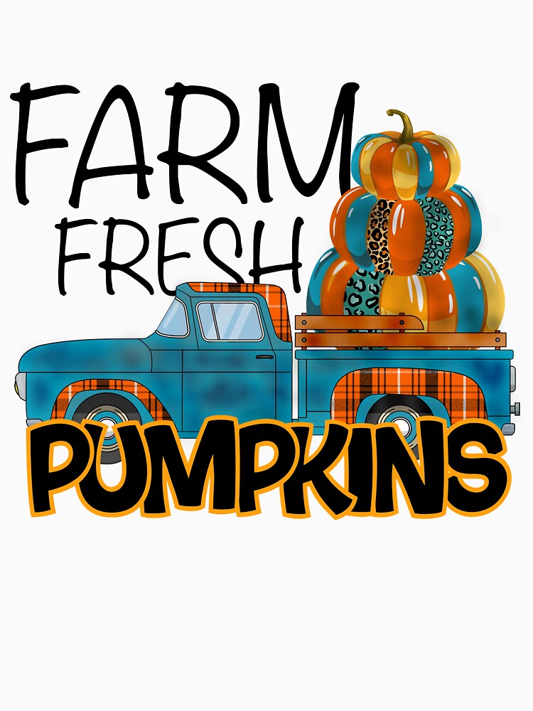 Farm Fresh Pumpkins Funny Halloween by Bemumd-art T-Shirts, Hoodie, Sweatshirt | BlankRebels.com (Image 3)