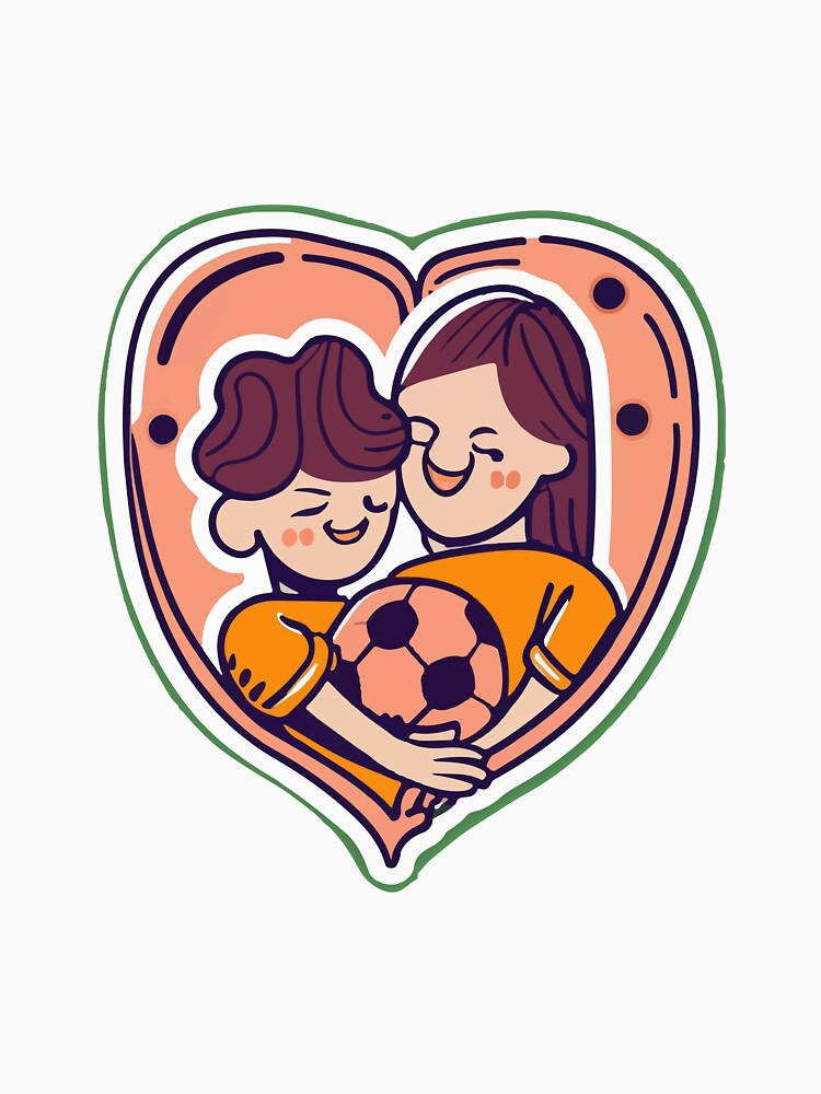 Mother and Child Soccer Bond by NiftyWrx