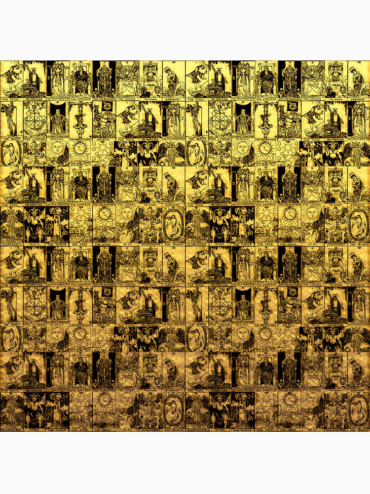 Gold and Black Tarot - A Major Arcana Print by Annalee Beer T-Shirts, Hoodie, Sweatshirt | BlankRebels.com (Image 3)