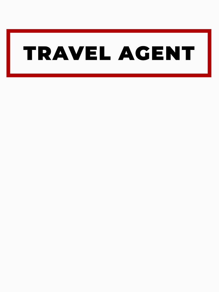 Travel Agent Red Frame T-Shirts, Hoodie, Sweatshirt