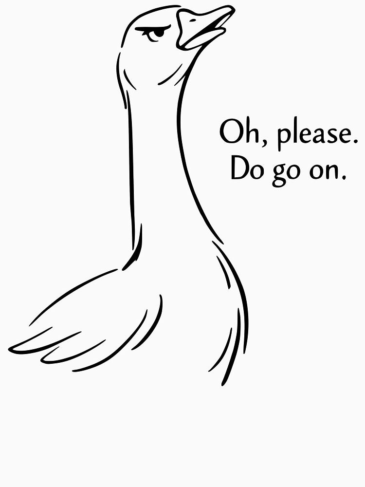 Sassy Goose - Funny Goose Design by DesignedByMarty T-Shirts, Hoodie, Sweatshirt | BlankRebels.com (Image 3)