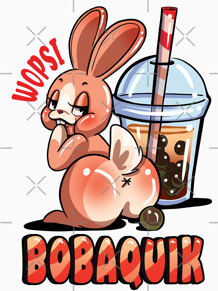 Cute bubble tea bunny by CharmingChains