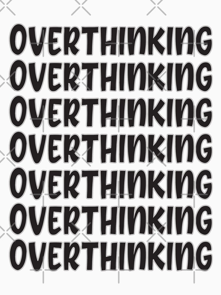 Overthinking, overthinking, overthinking, overthinking... by ThirteenKittens T-Shirts, Hoodie, Sweatshirt (Image 3)