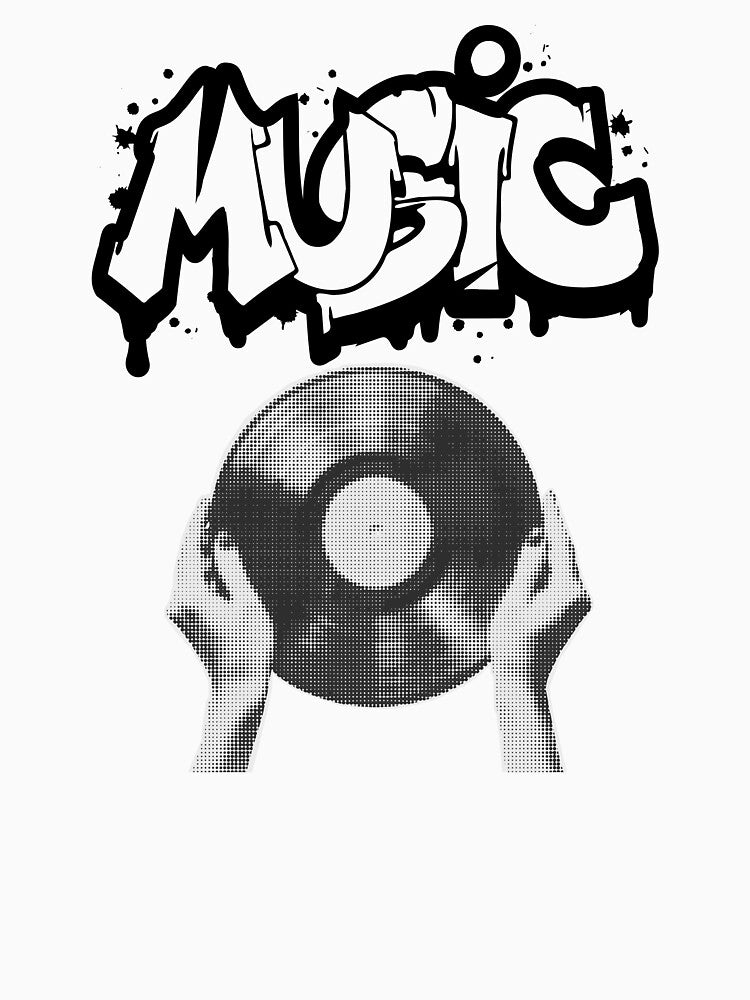 Music Is Life – Minimalist Music Lover Design by MSHobbies T-Shirts, Hoodie, Sweatshirt | BlankRebels.com (Image 3)