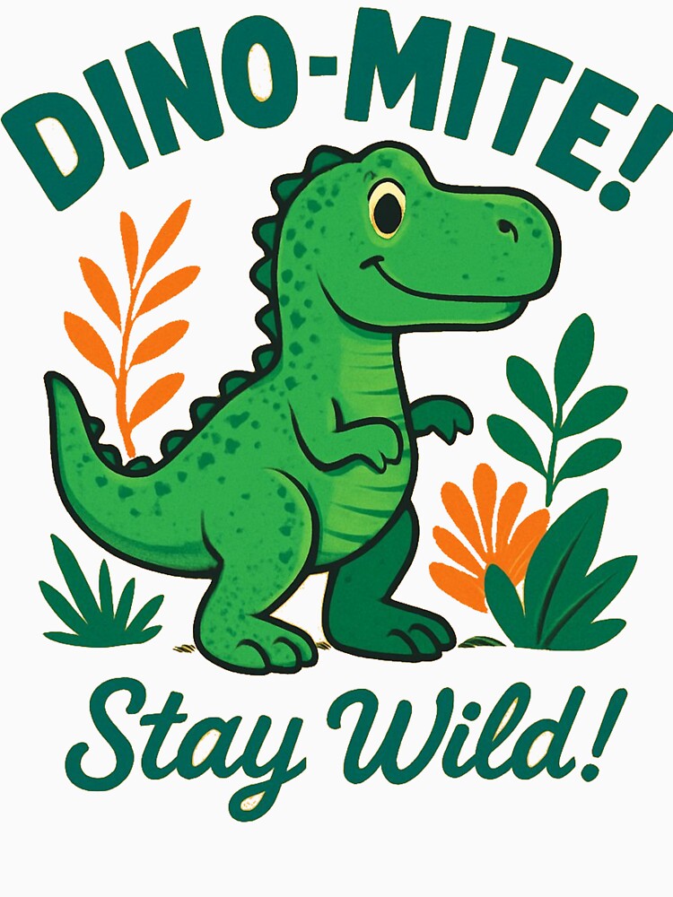 Dinosaur - stay wild by GUNAPRIYAA T-Shirts, Hoodie, Sweatshirt | BlankRebels.com (Image 3)