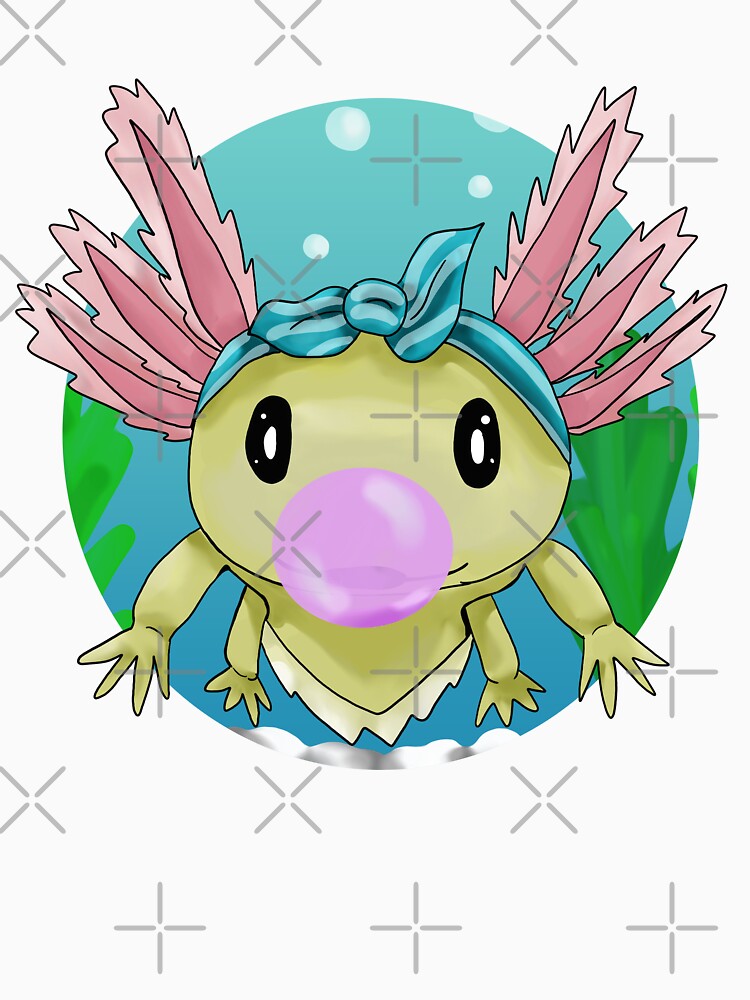 Swimming axolotl by Antiope33 T-Shirts, Hoodie, Sweatshirt | BlankRebels.com (Image 3)
