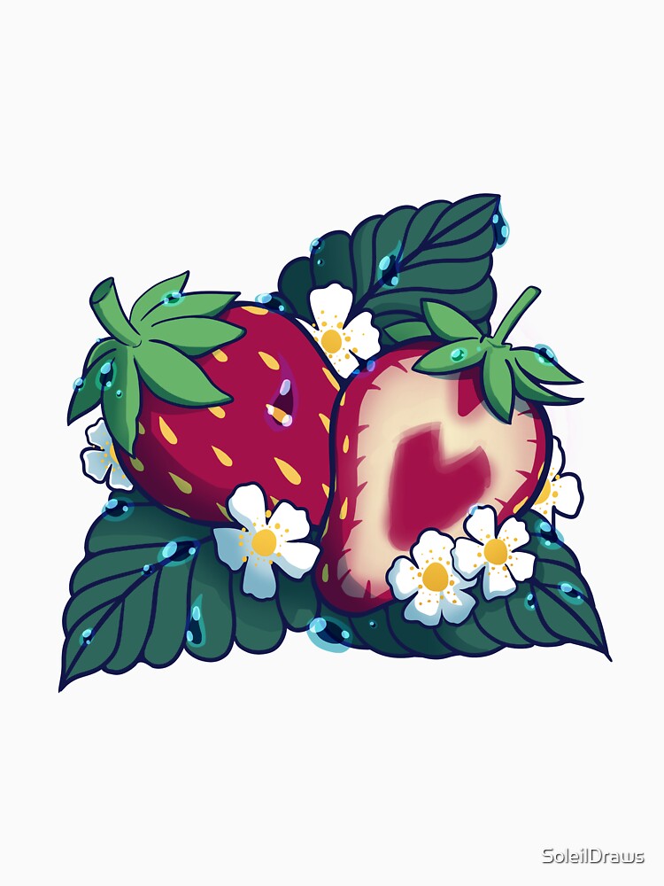 Strawberry Dew by SoleilDraws T-Shirts, Hoodie, Sweatshirt | BlankRebels.com (Image 3)