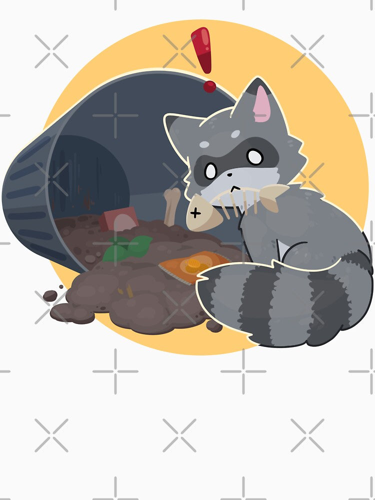 trash panda by hiroredbird T-Shirts, Hoodie, Sweatshirt | BlankRebels.com (Image 3)