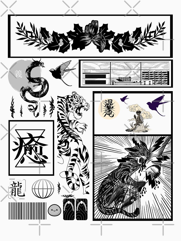 Japanese streetwear collection Vaporwave Aesthetic Japan Classics by vibeno1 T-Shirts, Hoodie, Sweatshirt (Image 3)